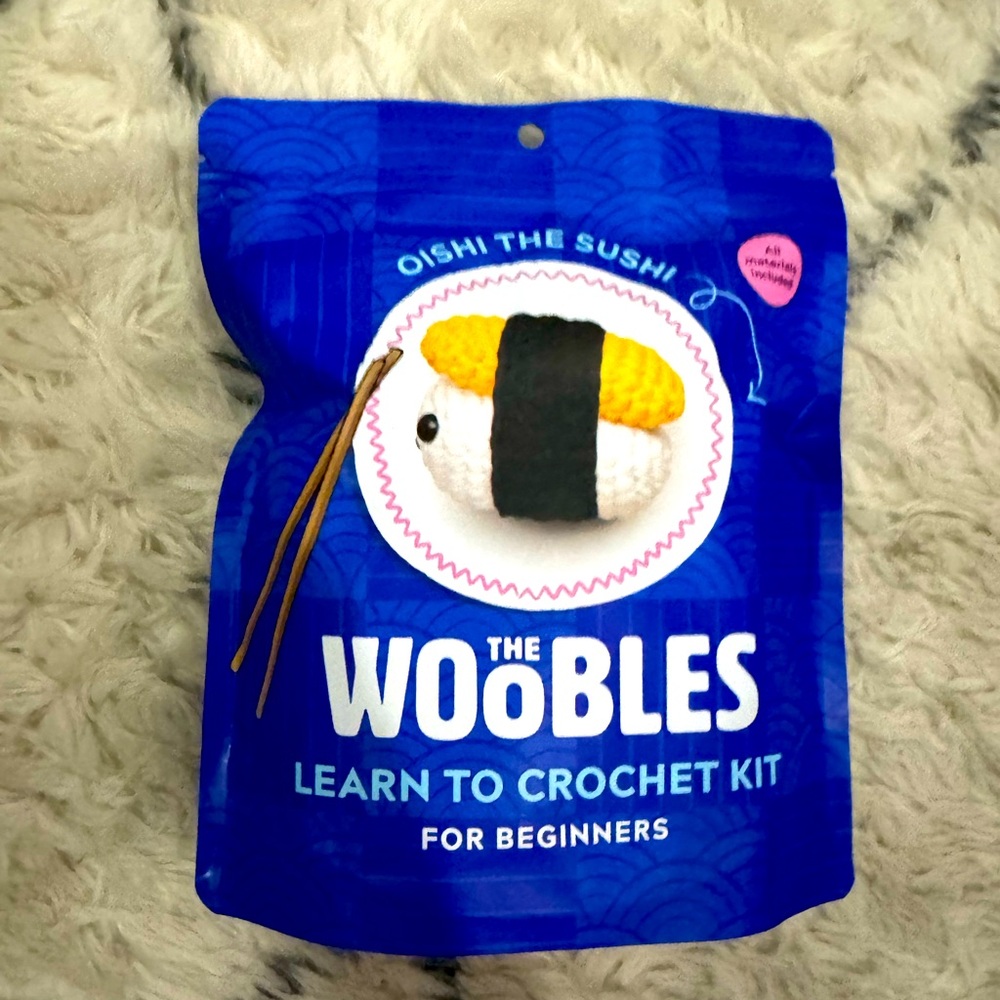 The woobles limited  edition, sushi kit!